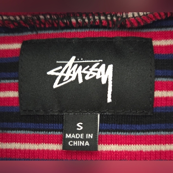STÜSSY TORO STRIPE TURTLENECK LONGSLEEVE. - Picture 6 of 7